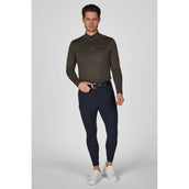 Pikeur Shirt Zip Athleisure AW26 Herren Olivgrün