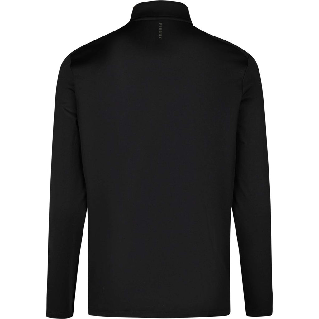 Pikeur Shirt Zip Athleisure AW26 Herren Schwarz