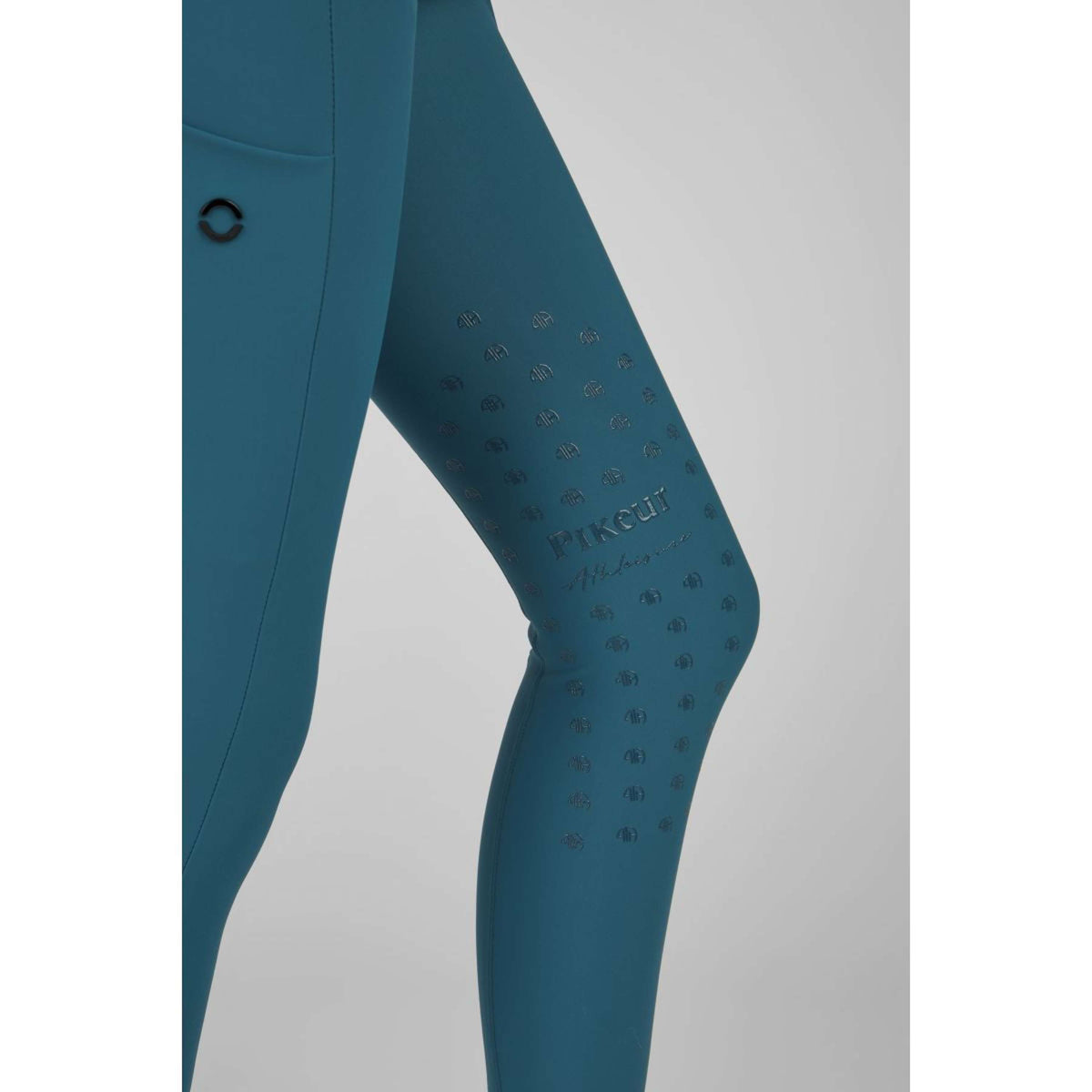 Pikeur Reithose Amia Midwaist Knie Grip Deep Ocean