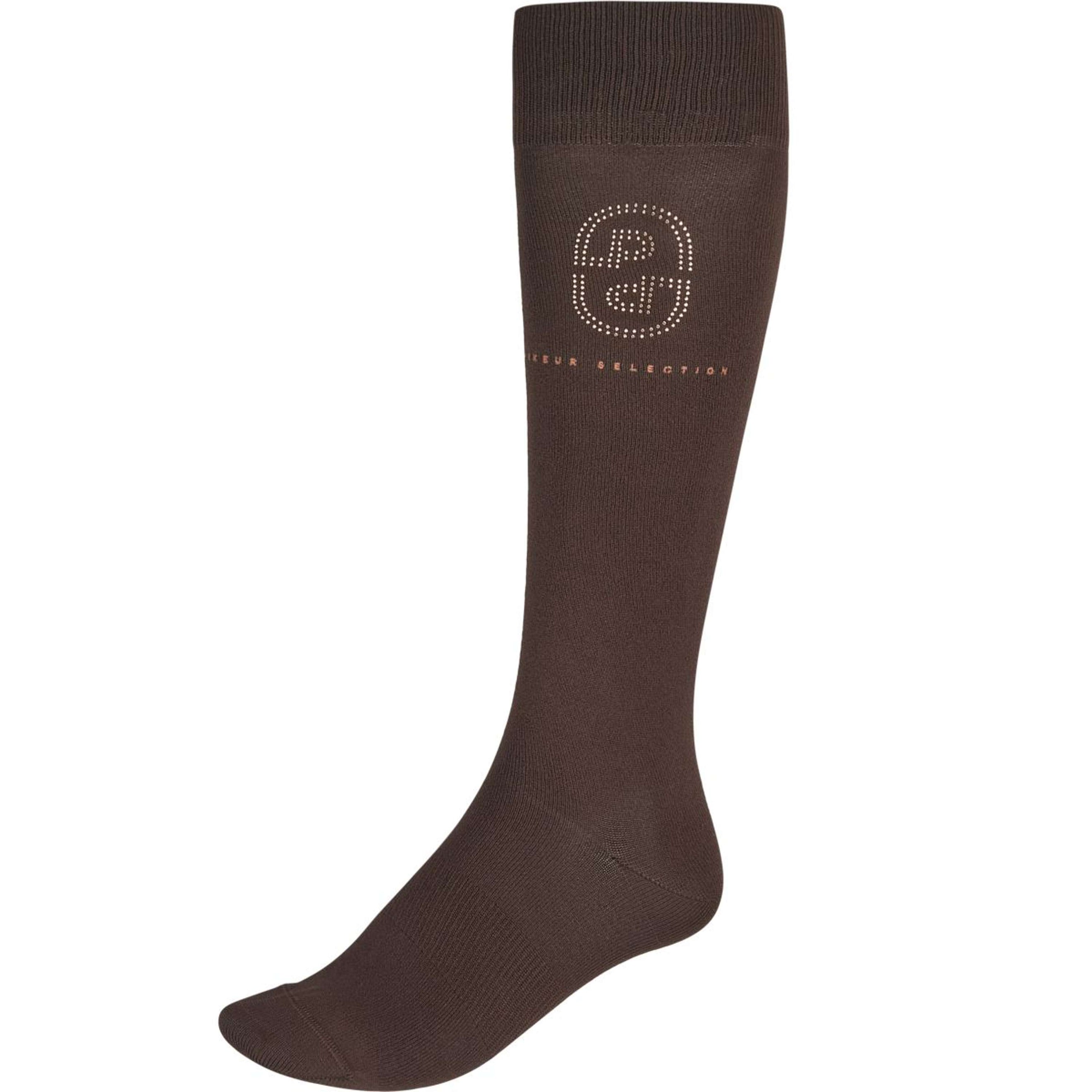 Pikeur Reitsocken Studs Selection AW26 Schokoladen Braun