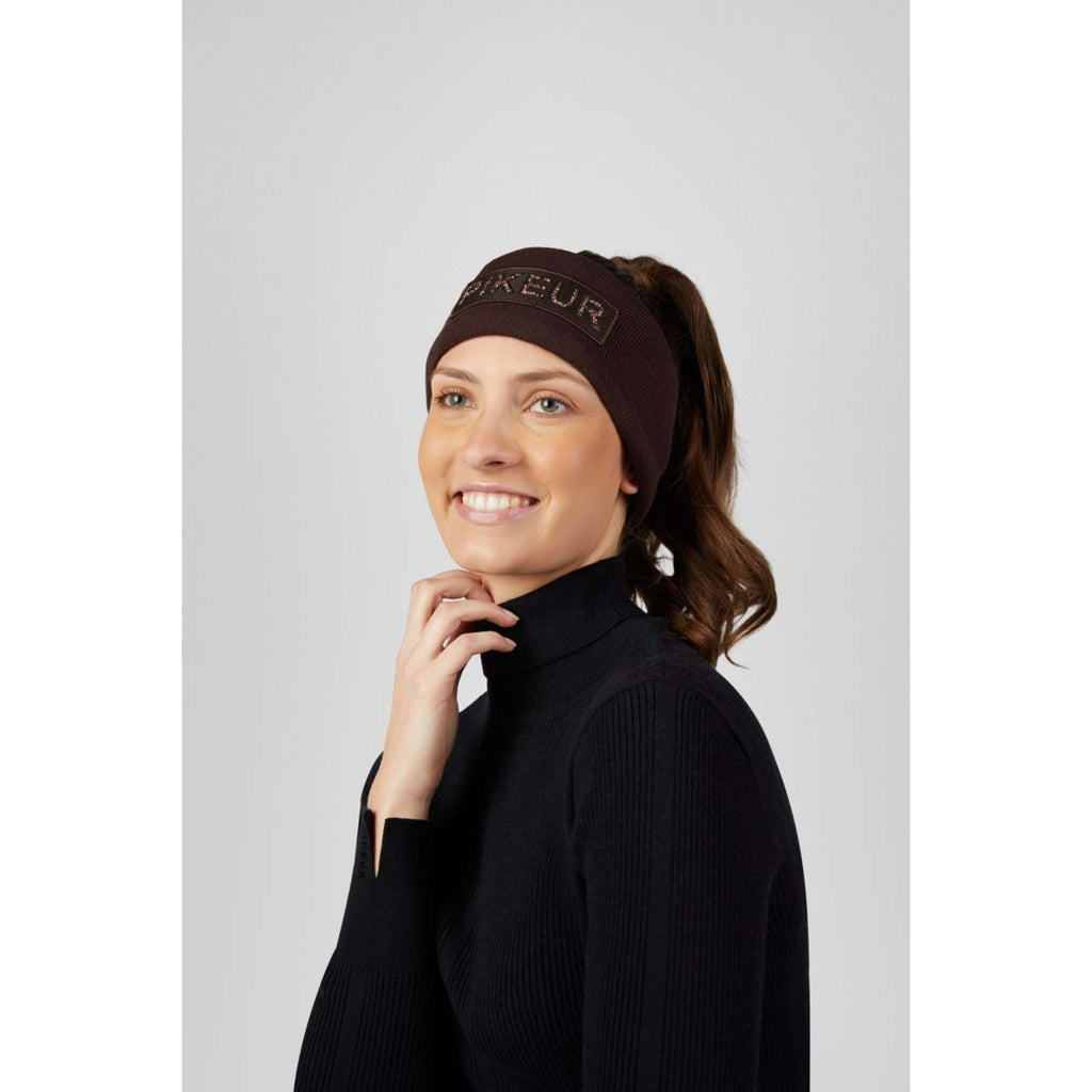 Pikeur Stirnband Cotton Athleisure AW26 Schokoladen Braun