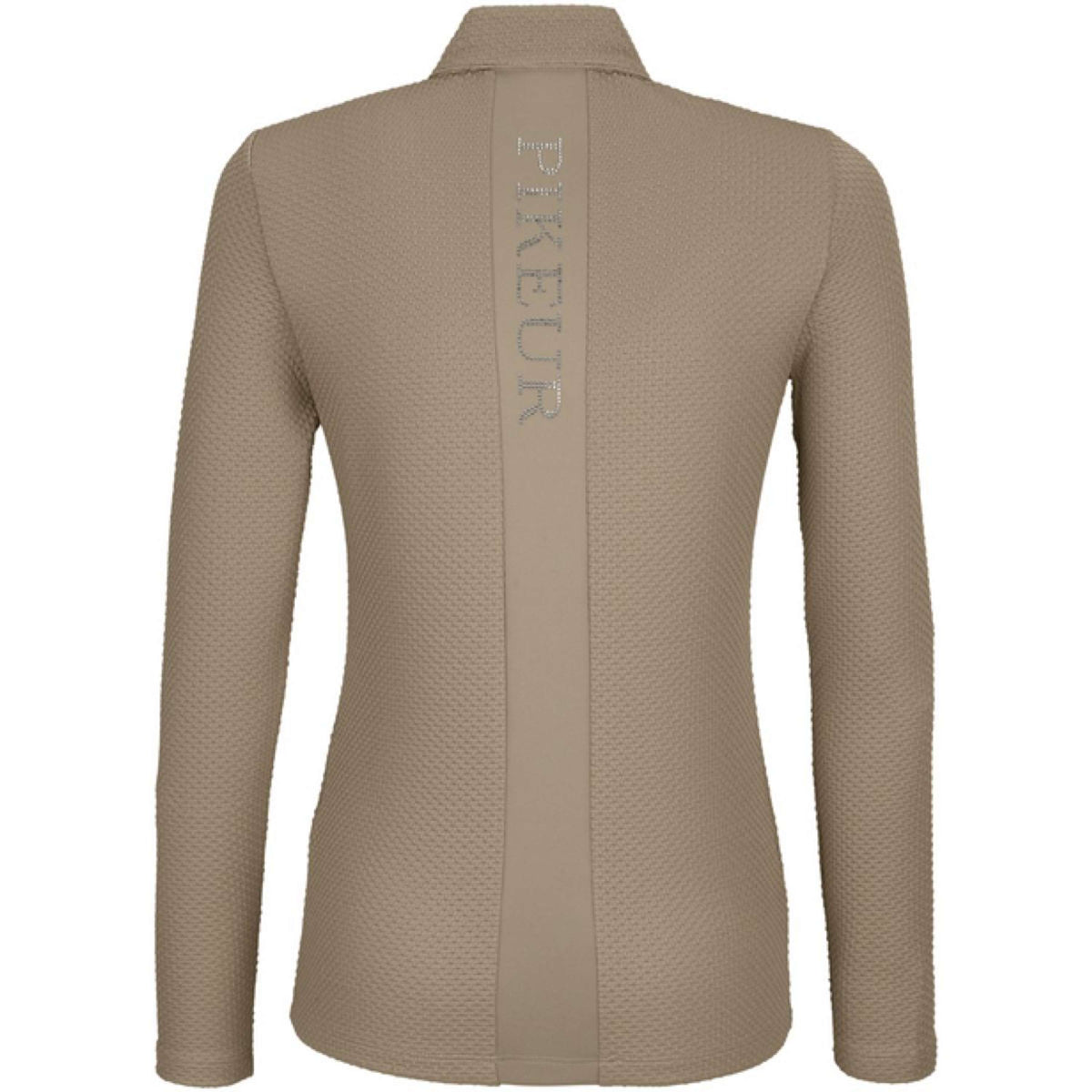 Pikeur Shirt Sports mit Reißverschluss Soft Taupe