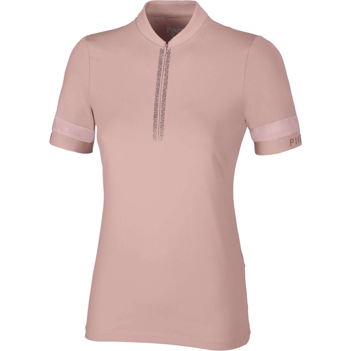 Pikeur Shirt Selection mit Reißverschluss Blassmauve