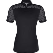 Pikeur Shirt Selection Mesh mit Reißverschluss Schwarz