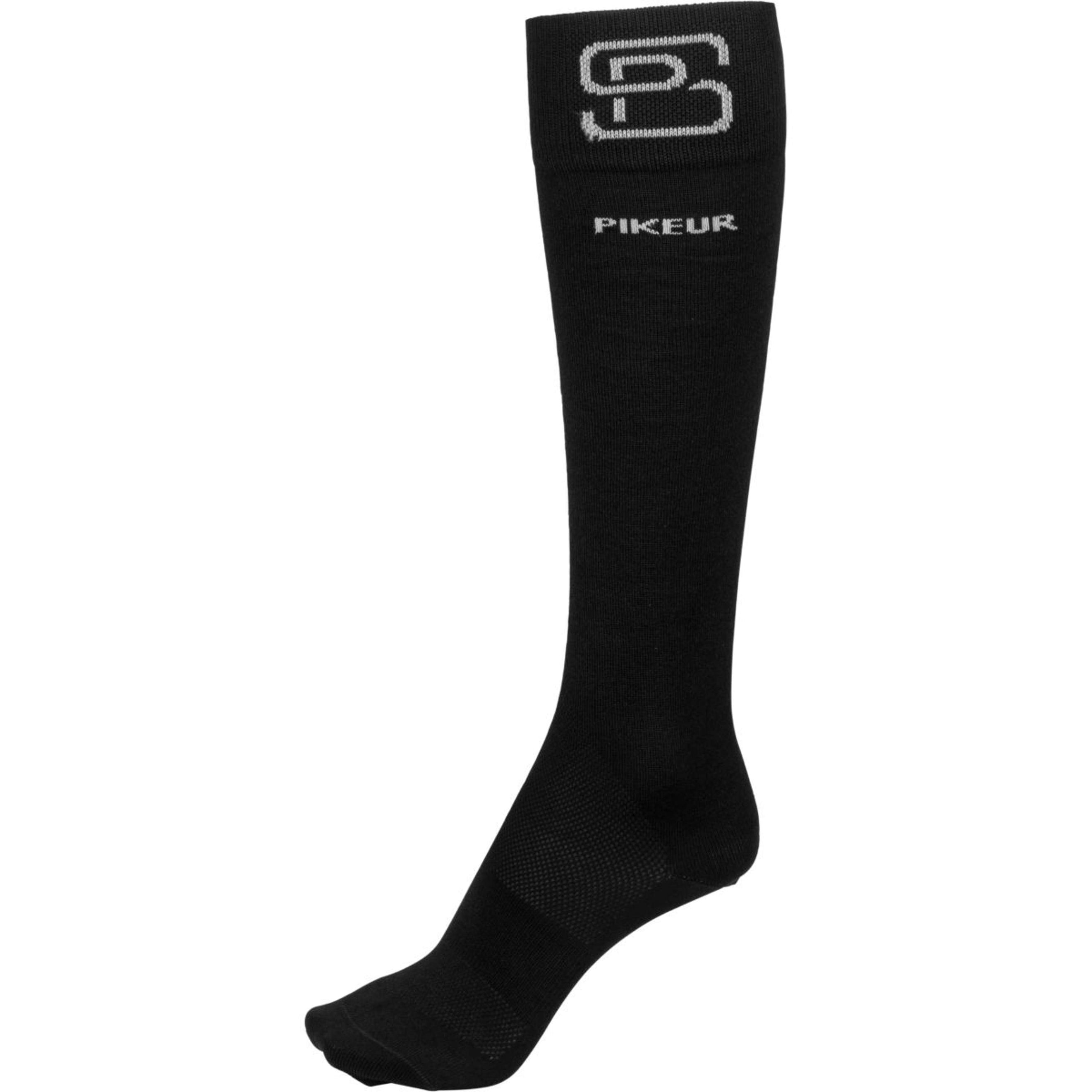 Pikeur Socken Sports Mesh Schwarz