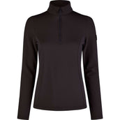 Pikeur Shirt Sports Polartec Schwarz