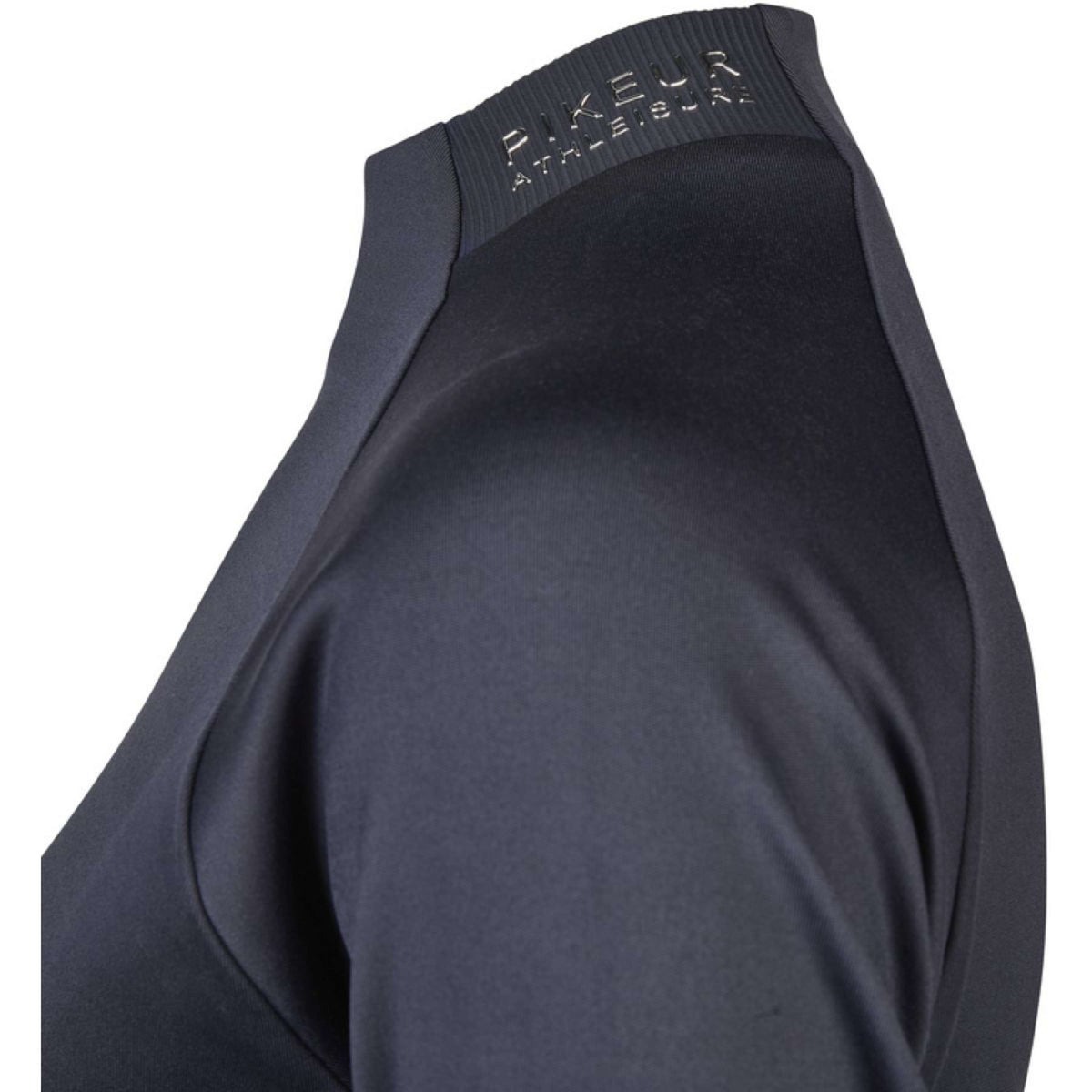 Pikeur Shirt Roll Neck Athleisure AW25 Graphite Blue