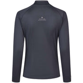 Pikeur Shirt Roll Neck Athleisure AW25 Graphite Blue