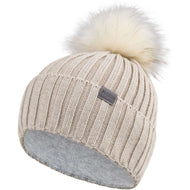 Pikeur Beanie Pompom Sports AW25 Pale Grey