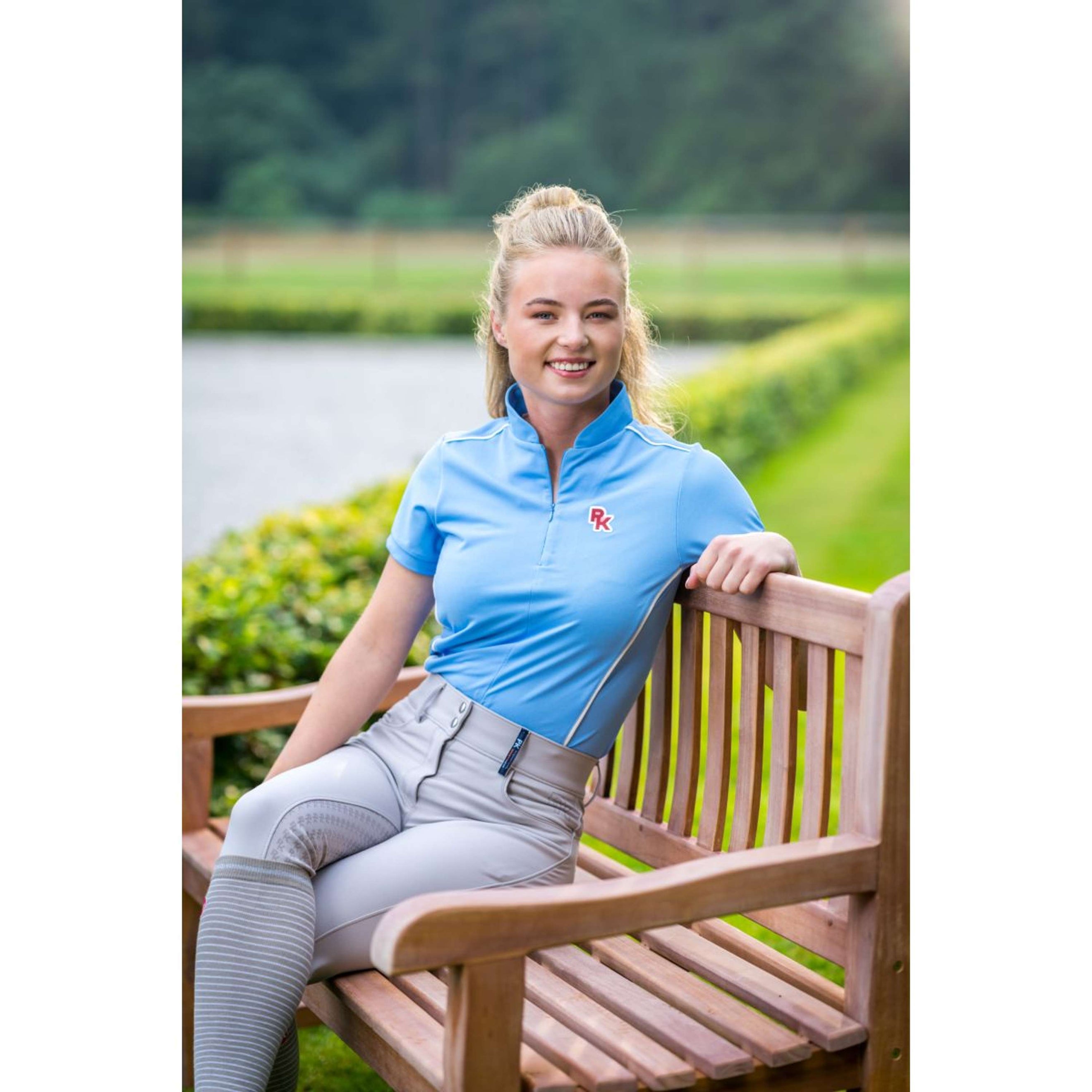 PK International Poloshirt Cantona Sky Blue PK International Poloshirt Cantona Sky Blue