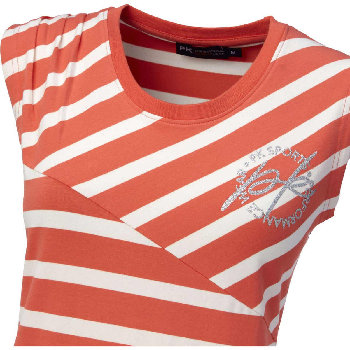 PK International T-Shirt Dantos Baumwolle Papaya