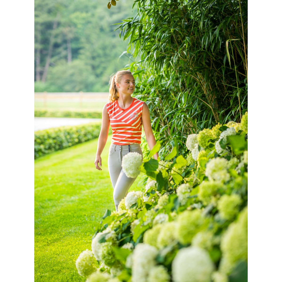 PK International T-Shirt Dantos Baumwolle Papaya