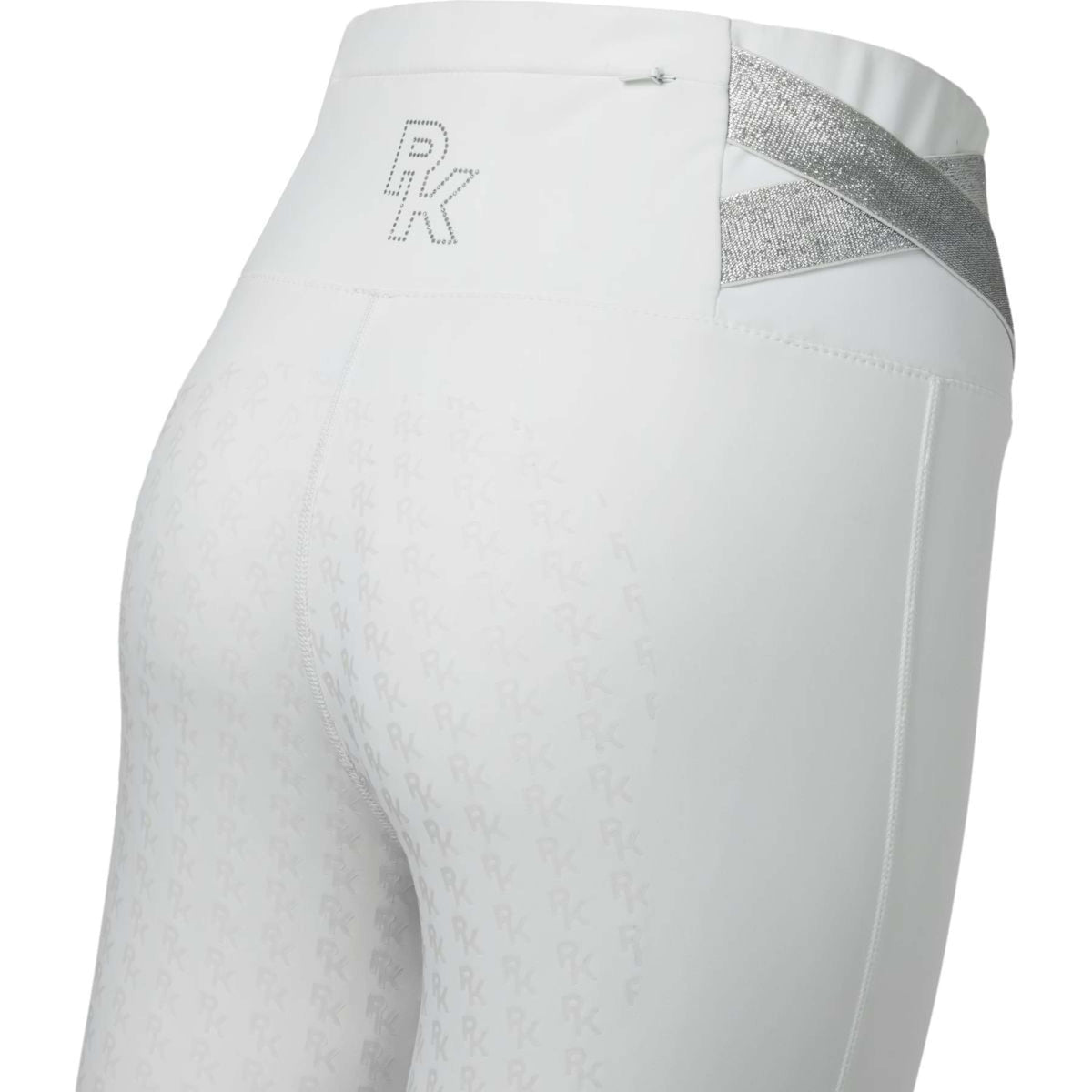 PK Reitleggings Jupiter Full Grip Weiß