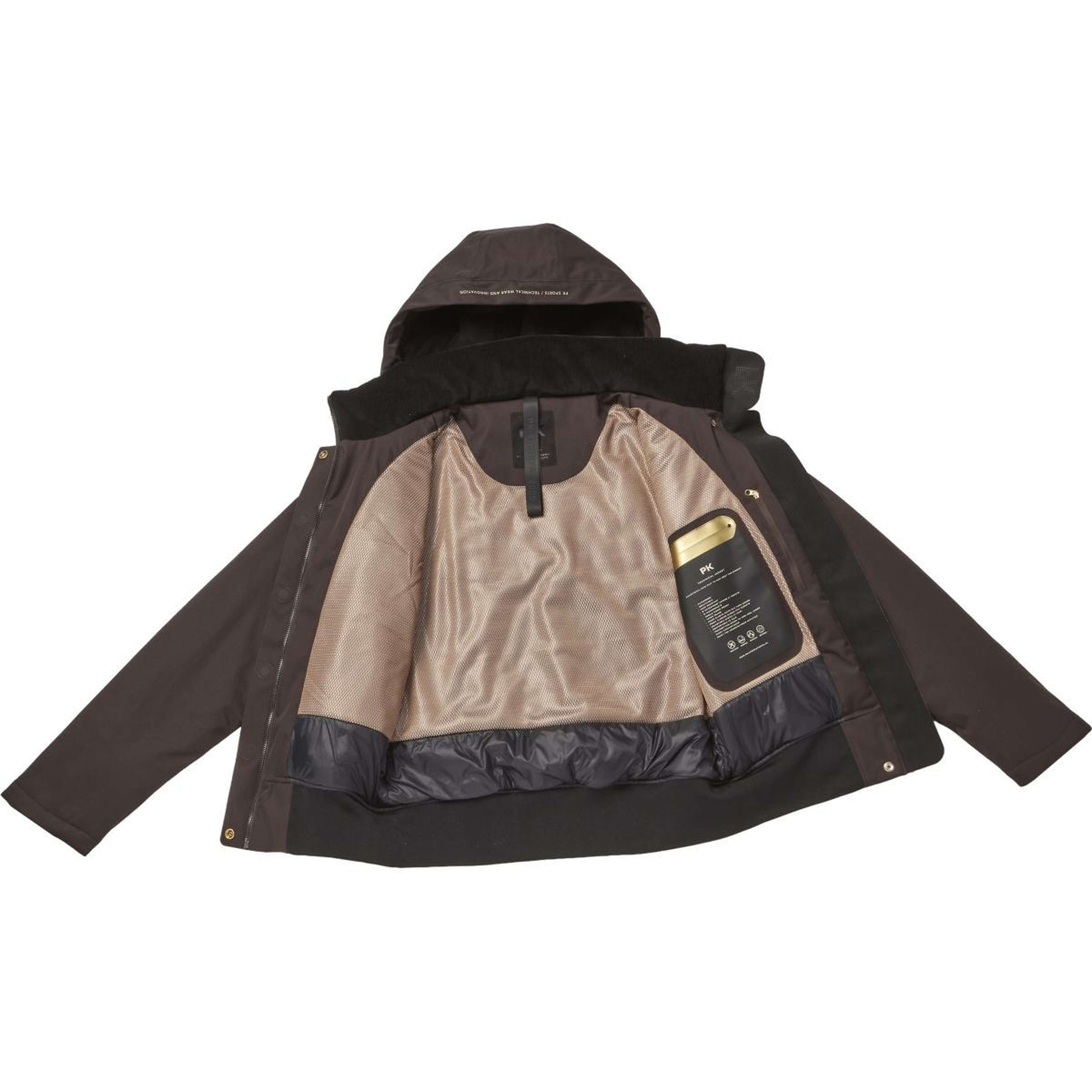 PK Jacke Powerdale Kaffee