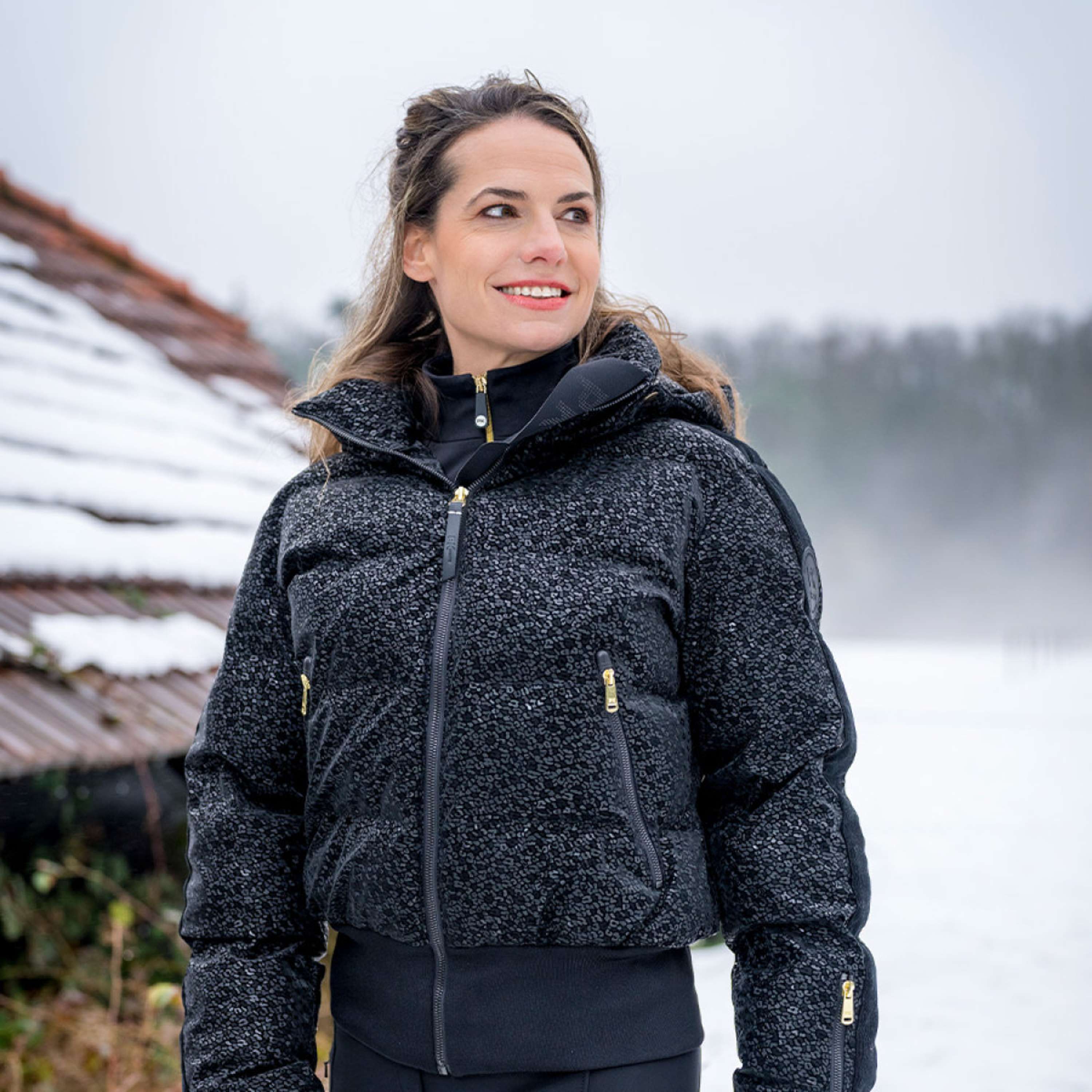 PK Jacke Secret All Over Onyx