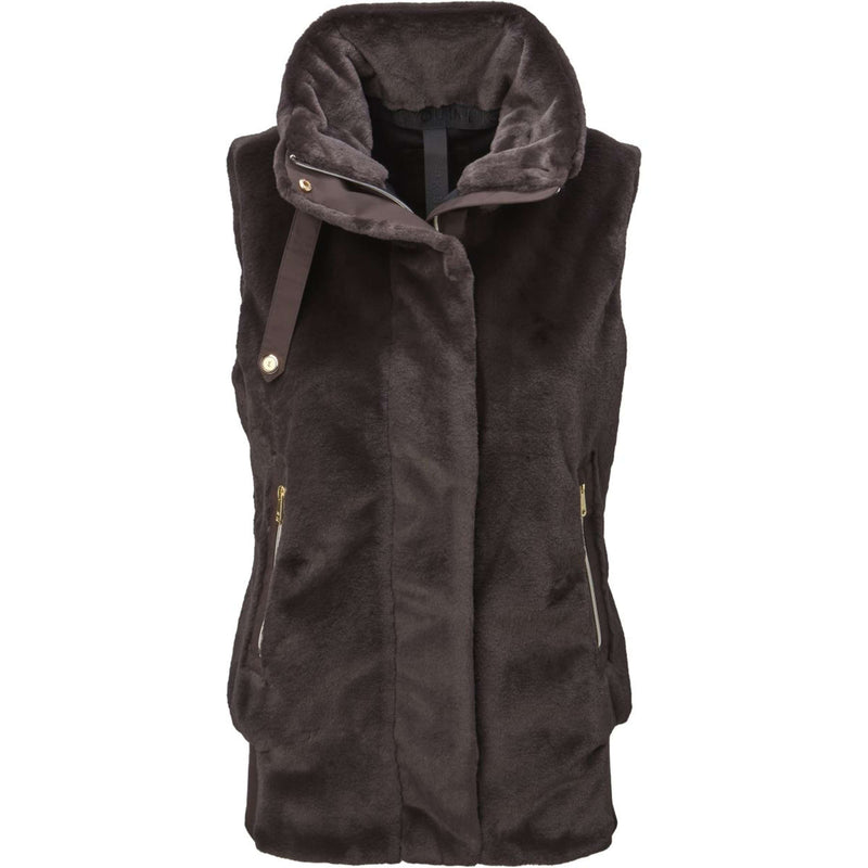 PK Weste Taury Fluffy Kaffee