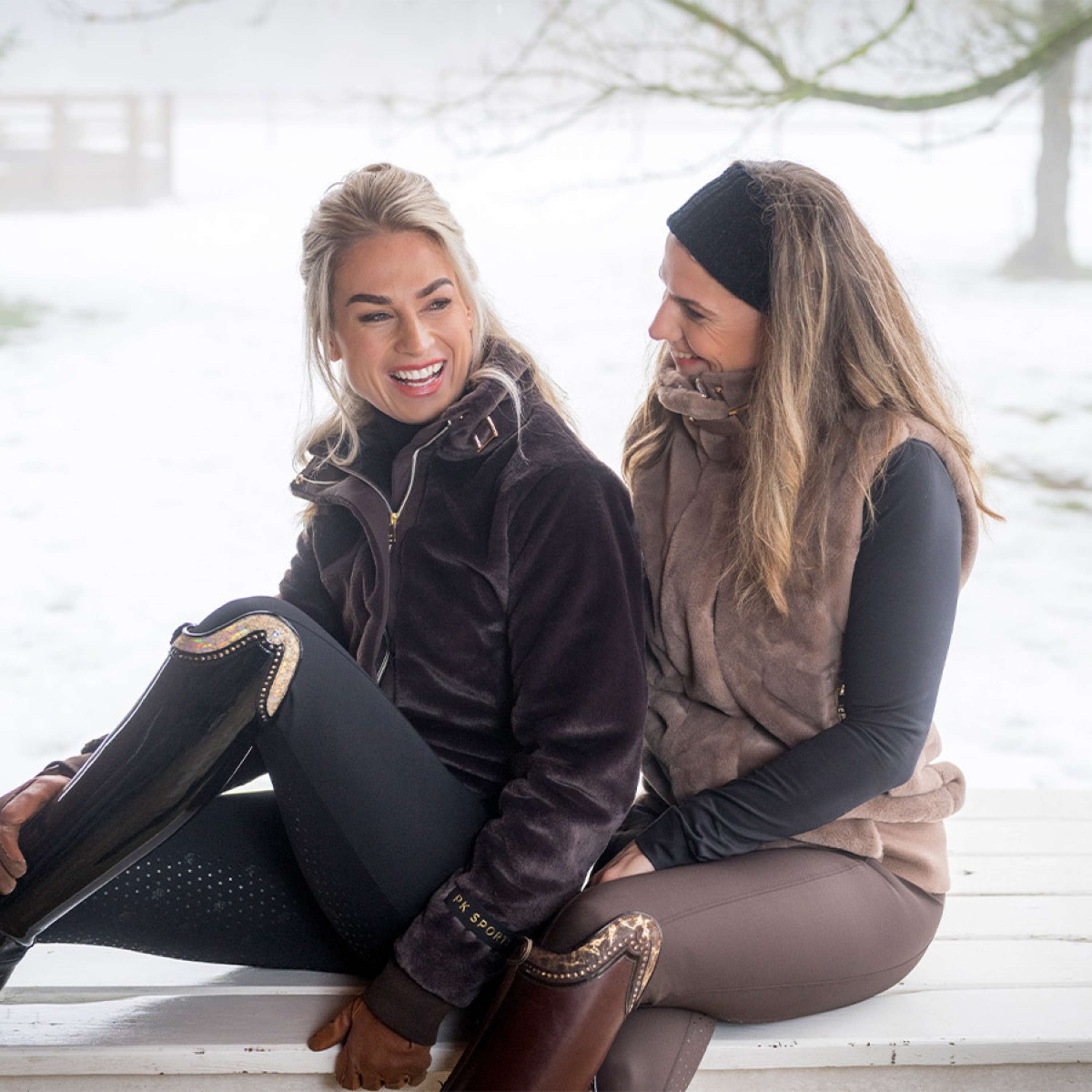 PK Jacke Tiamo Fluffy Kaffee