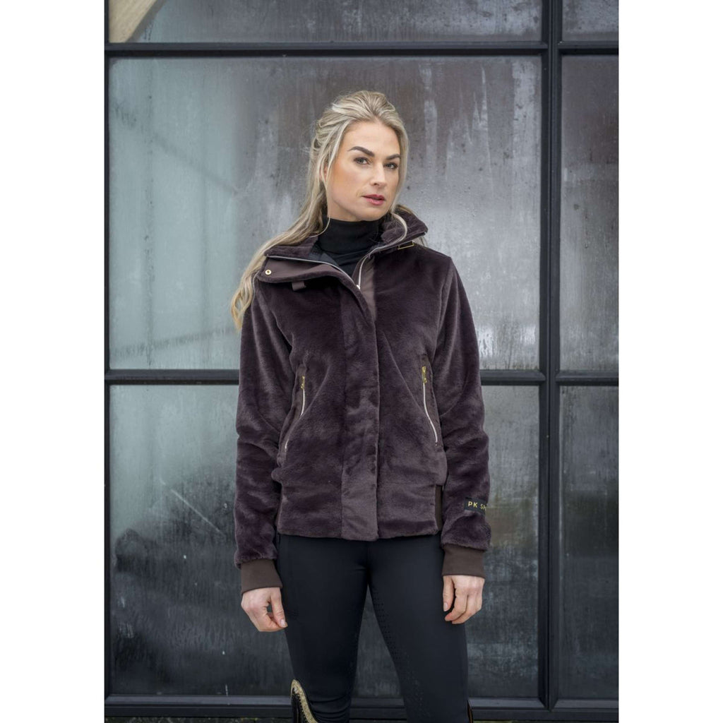 PK Jacke Tiamo Fluffy Kaffee