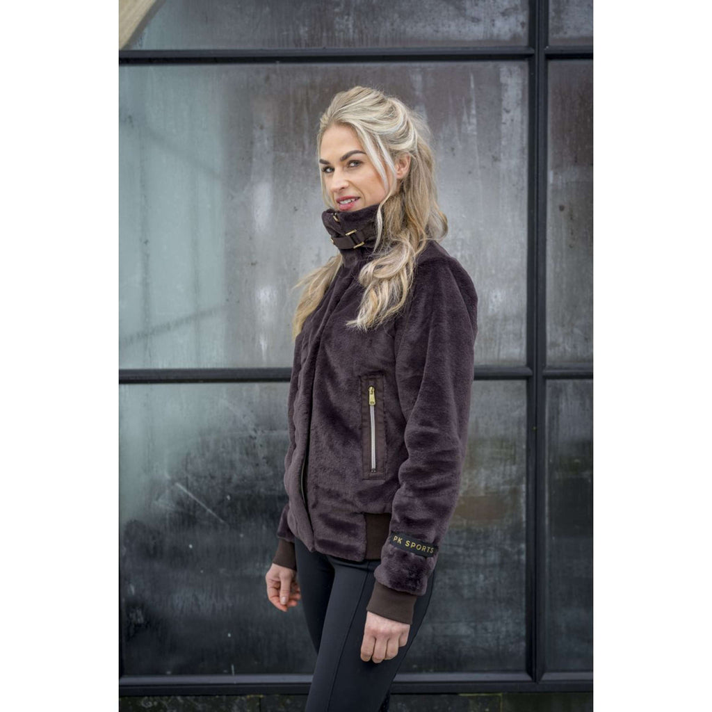 PK Jacke Tiamo Fluffy Kaffee