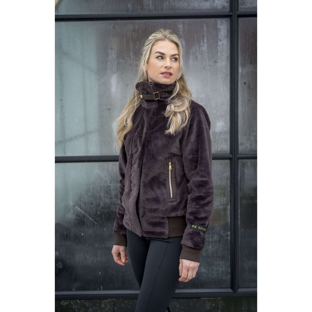 PK Jacke Tiamo Fluffy Kaffee
