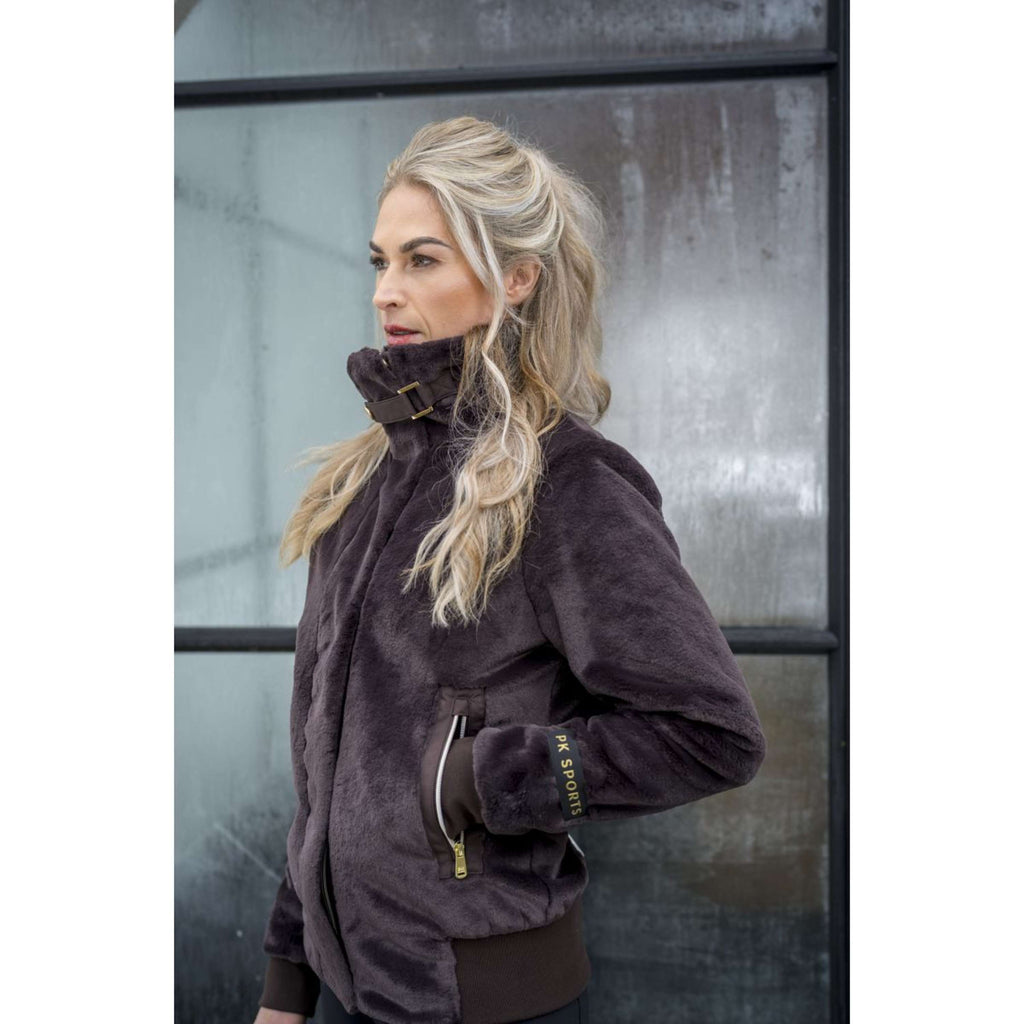 PK Jacke Tiamo Fluffy Kaffee
