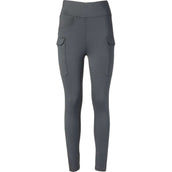 PK Reitleggings Tiesto Full Grip Kohle