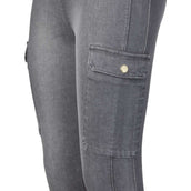 PK Reitleggings Tiesto Full Grip Charcoal Jeans