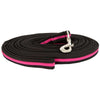 Premiere Longe Softgrip mit Karabinerhaken Schwarz/Rosa
