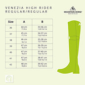 Mountain Horse Stiefel Venezia High Rider Schwarz