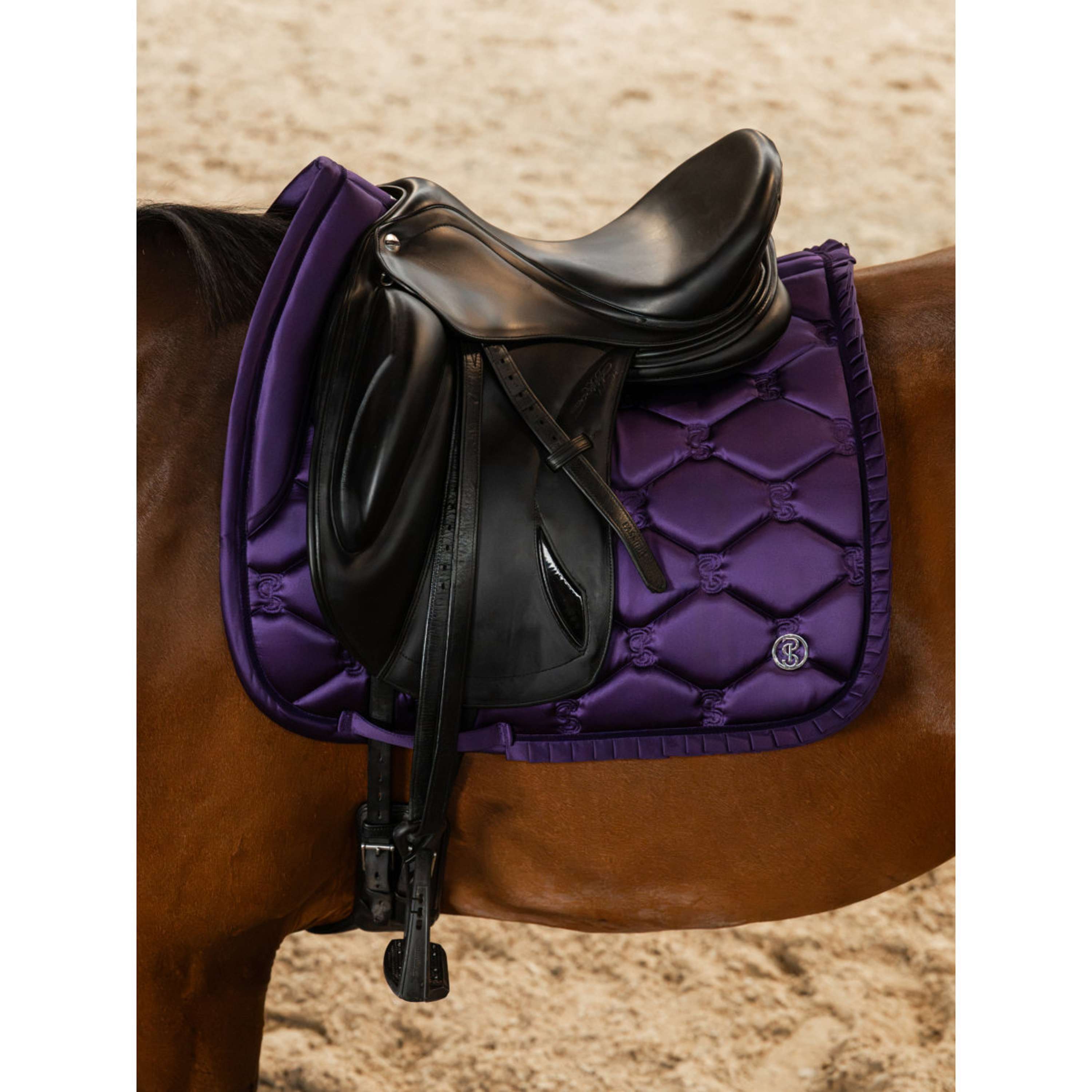 PS of Sweden Schabracke Ruffle Dressur Eclipse Purple