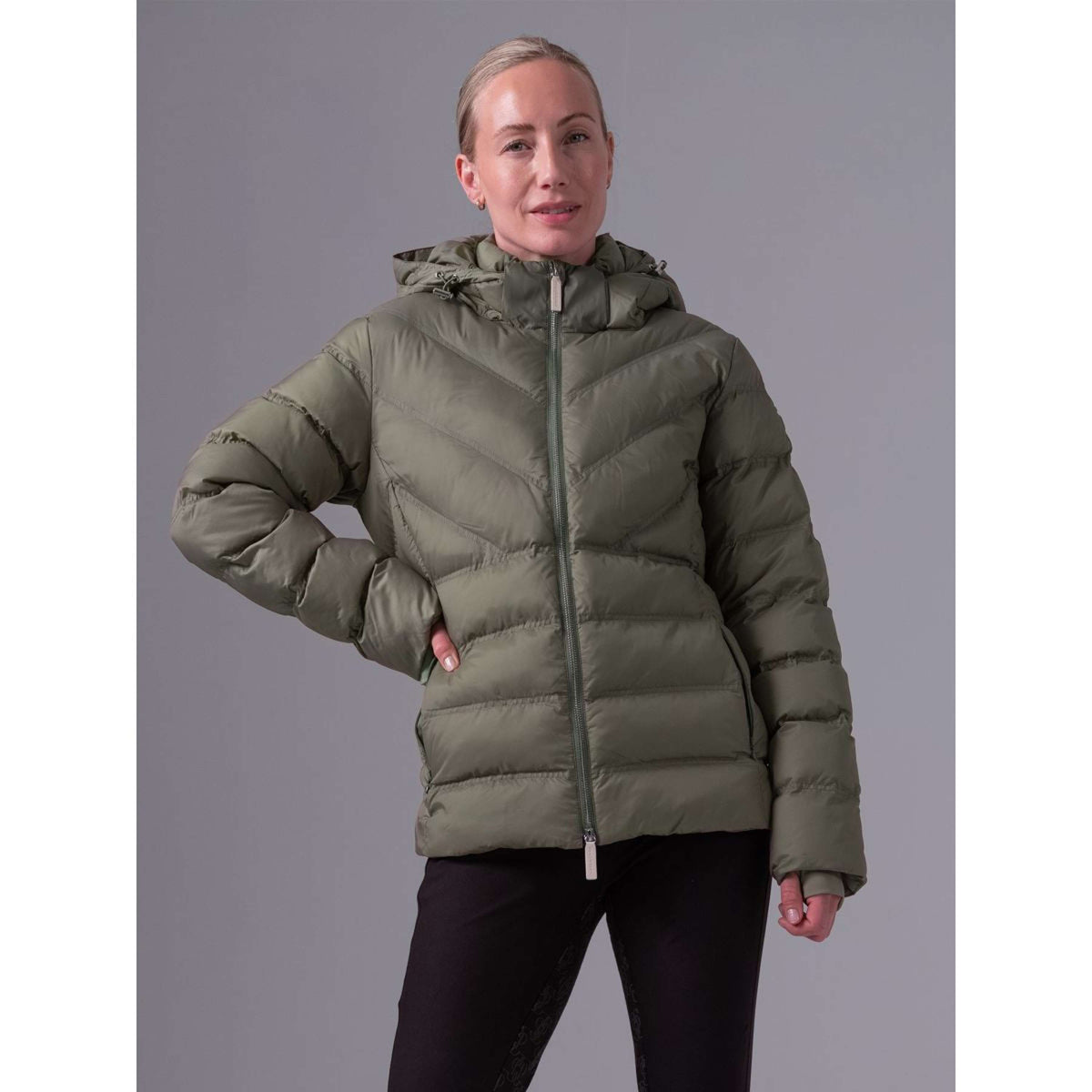 PS of Sweden Pufferjacke Penelope Vintage Green