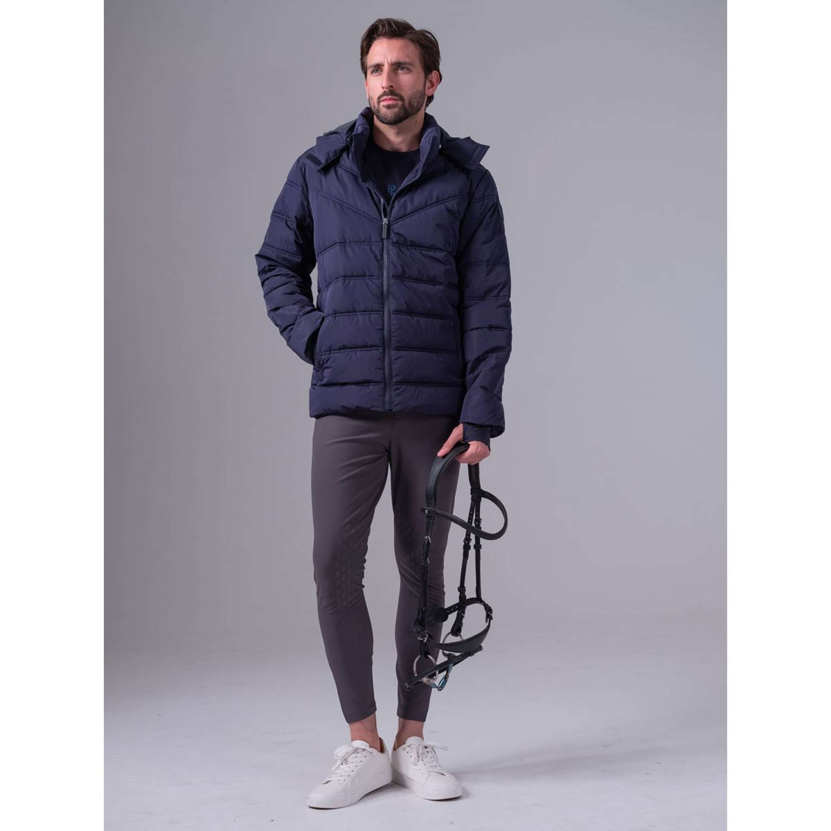 PS of Sweden Pufferjacke Paul Herren Navy