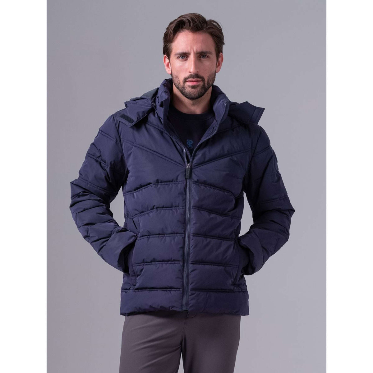 PS of Sweden Pufferjacke Paul Herren Navy