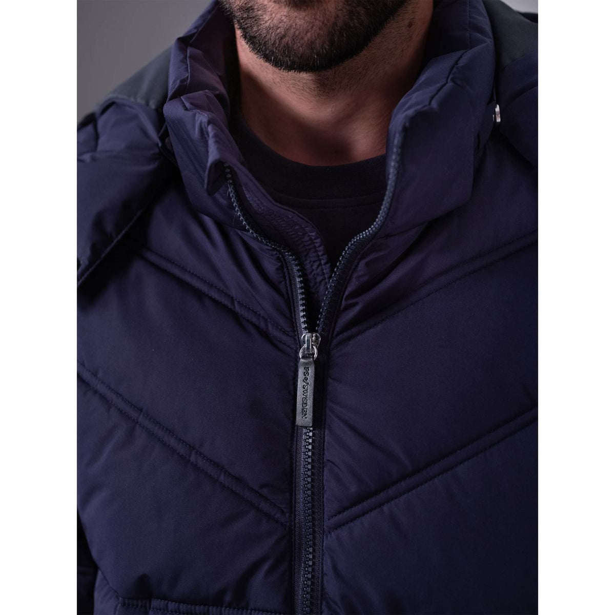 PS of Sweden Pufferjacke Paul Herren Navy