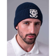 PS of Sweden Beanie Lou Felt Monogram Navy