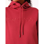 PS of Sweden Hoodie Angela Chilli Red