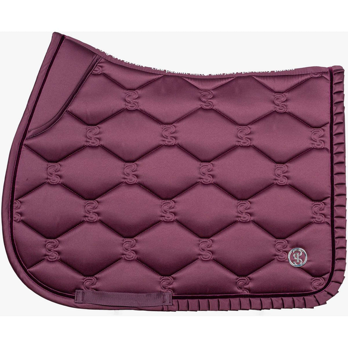 PS of Sweden Schabracke Ruffle Springen Pflaumenfarben