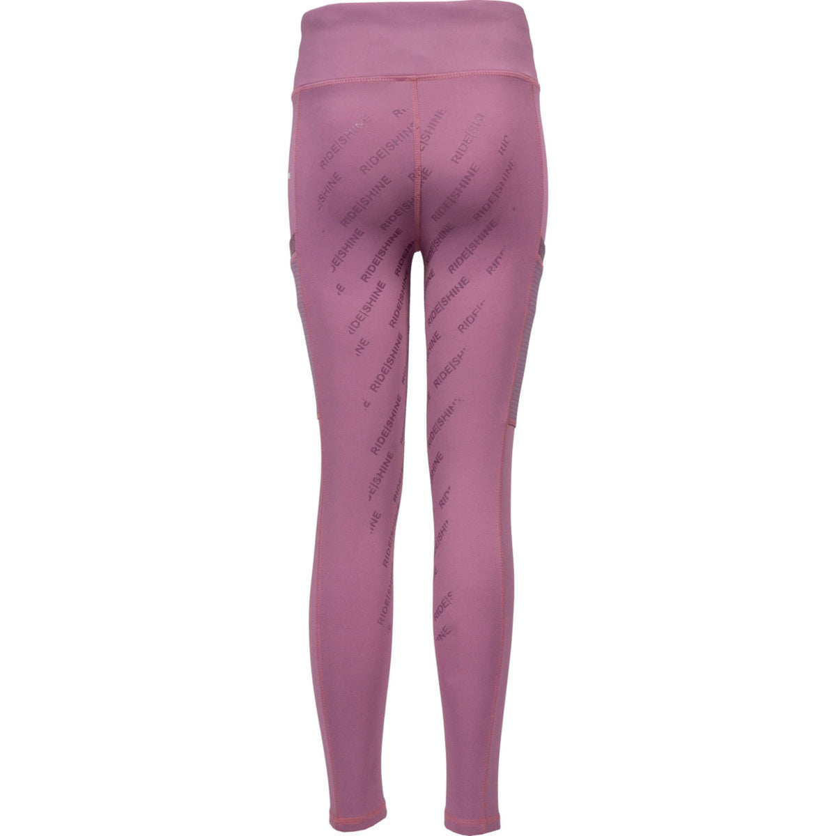 Red Horse Reitleggings Mitsu Full Grip Thistle Purple