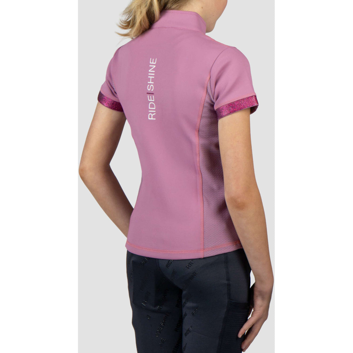 Red Horse Shirt Miki Thistle Purple