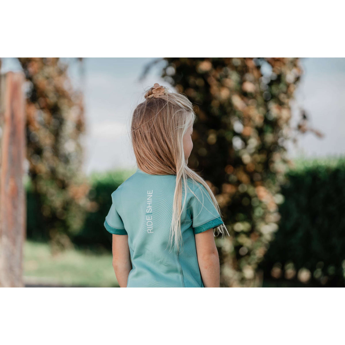 Red Horse Shirt Miki Eucalyptus Green