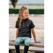 Red Horse Reitleggings Mitsu Full Grip Eucalyptus Green