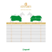 Kentucky Regenausreitdecke Hurricane Grau