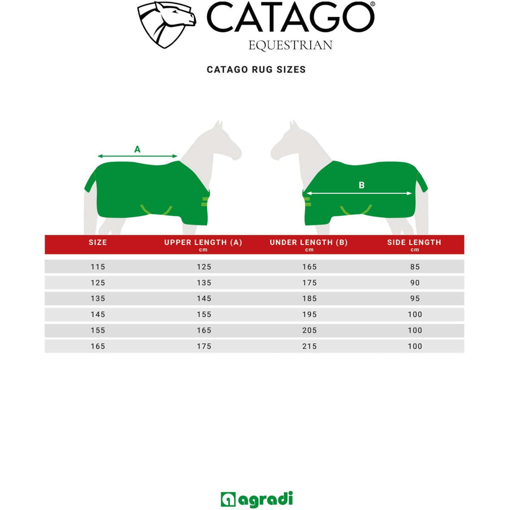Catago Decke Justin 2.0 600D 150g Schwarz