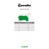 Cavallo Ausreitdecke CavalJorid Schwarz