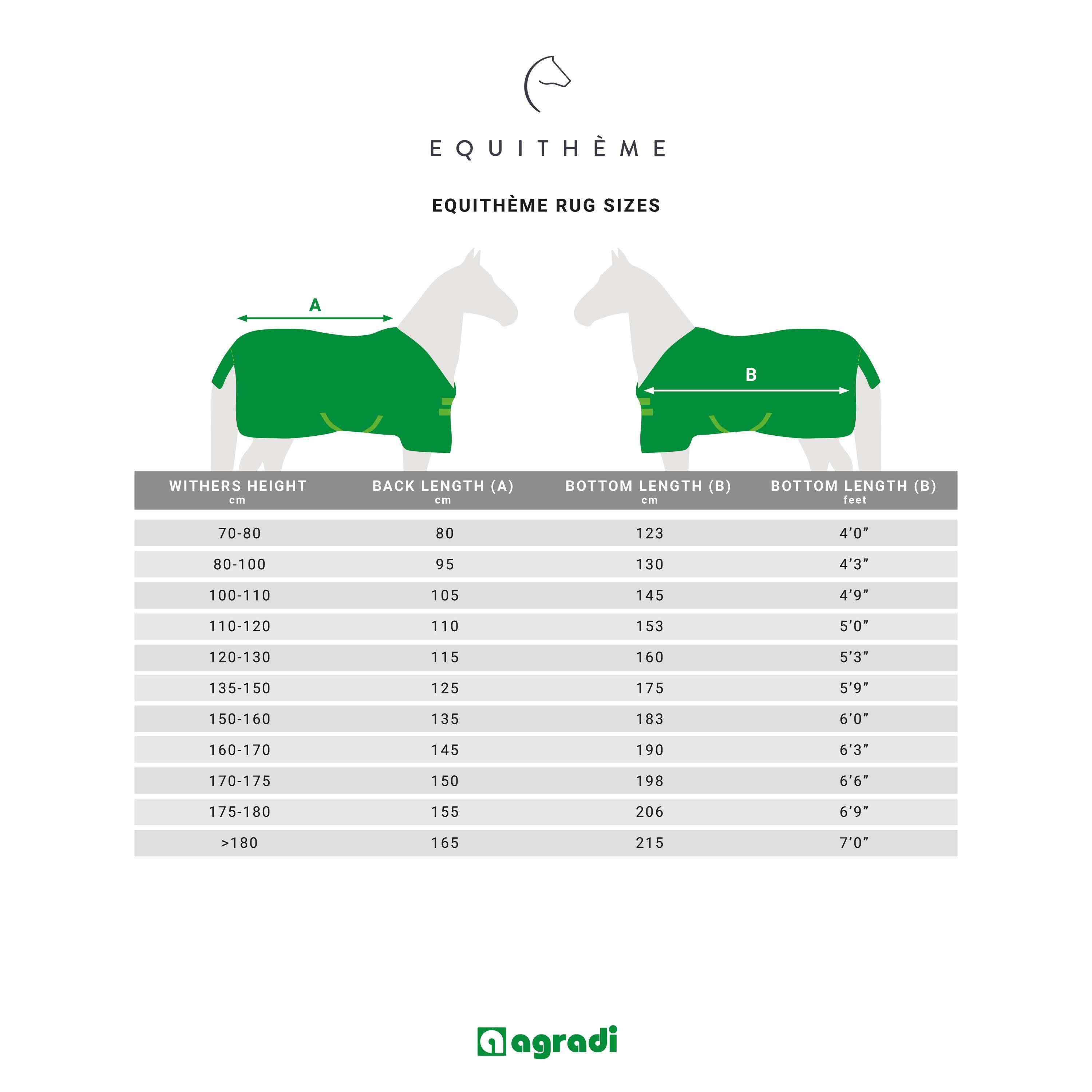 EQUITHÈME Outdoordecke Tyrex Aisance 600D 150g