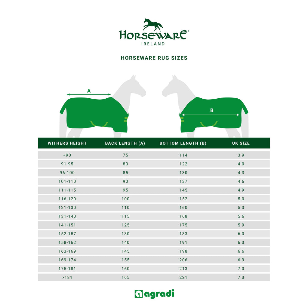 Horseware Fliegendecke Newmarket Witney Charcoal