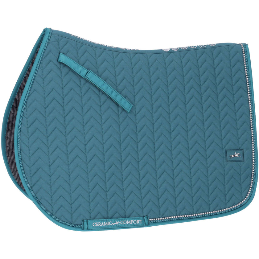 Schockemöhle Schabracke SPCeramica S Style Springen Colonial Blue Schockemöhle Schabracke SPCeramica S Style Springen Colonial Blue