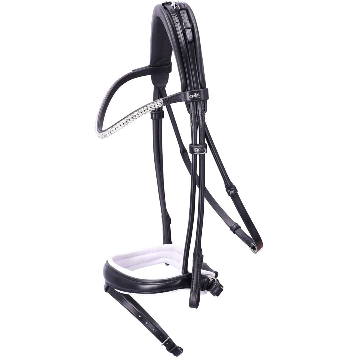 Schockemöhle Trense SP Isabell Werth Satchmo Schwarz/Weiß/Silber