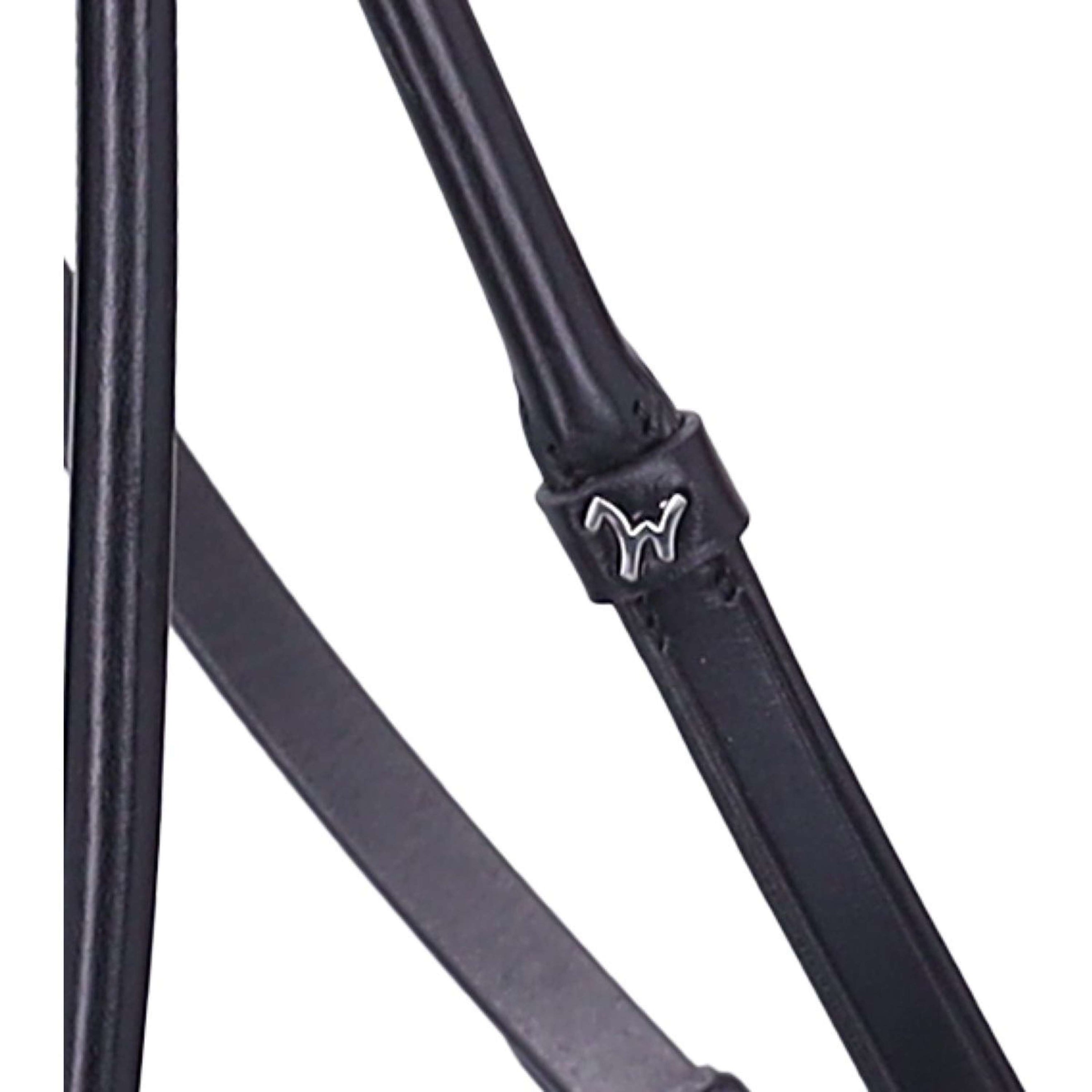 Schockemöhle Trense SP Isabell Werth Satchmo Schwarz/Weiß/Silber Schockemöhle Trense SP Isabell Werth Satchmo Schwarz/Weiß/Silber