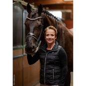 Schockemöhle Kandarenzaum SP Isabell Werth Bella Rose Schwarz/Weiß/Silber